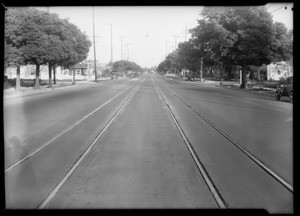 Intersection, York Boulevard and Milwaukee Avenue, Lincoln vs. Grossman case, Los Angeles, CA, 1932