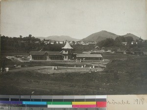 Ranomafana, the warm cure bath, Antsirabe, Madagascar, 1918