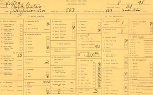 WPA household census for 807 HYPERION, Los Angeles