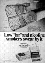 Low "tar" and nicotine smokers swear by it