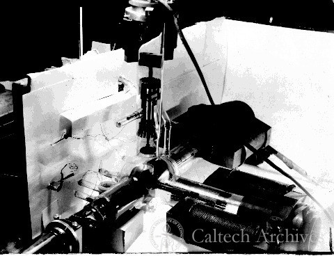 Robert Millikan's photoelectric experiment apparatus at University of Chicago