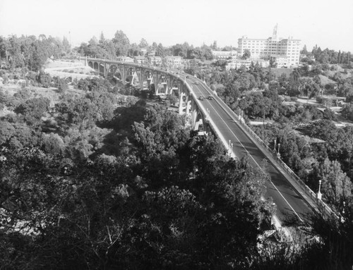 Bridge over the Arroyo Seco, view 5