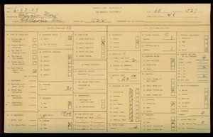 WPA household census for 1122 BELLEVUE AVE, Los Angeles