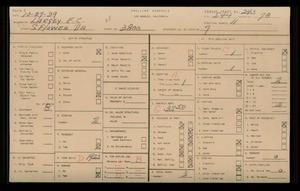 WPA household census for 3800 S FLOWER DR, Los Angeles