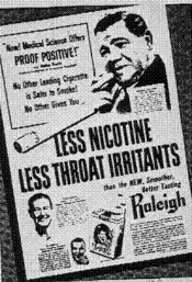 Less Nicotine Less Throat Irritants