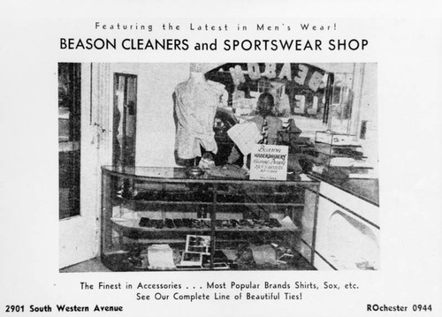Cleaners and clothing store