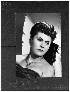 Aurora Burch (copy negative), 1952