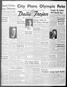 Daily Trojan, Vol. 40, No. 8, September 22, 1948