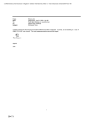 [Email from Moore John to Mark Rolfe, Jon Moxon and Norman Jack regarding Mohamad Tleiss]