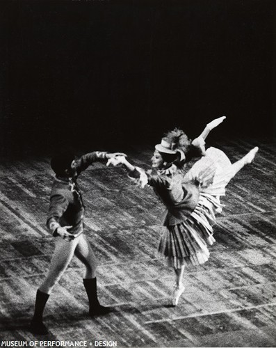 Sally Bailey and dancer in Christensen's Caprice, 1961