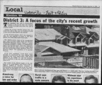 District 3: A focus of the city's recent growth