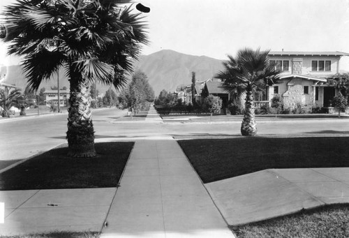 Corner of Central and California in Glendale