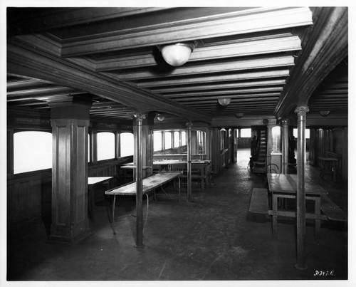 Interior of Delta King Ferry