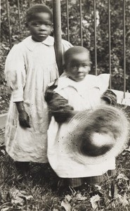 Two children cared for by Mary Slessor, Nigeria, ca. 1910