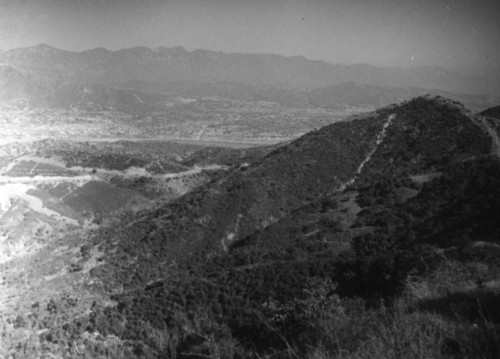 Hollywoodland view of the San Fernando Valley