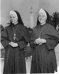 Two Catholic sisters on Loyola campus