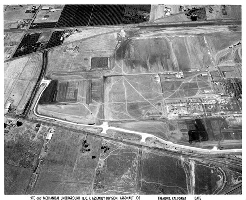 Aerial View of the GMC Chevrolet Motor Division Site and Mechanical Underground