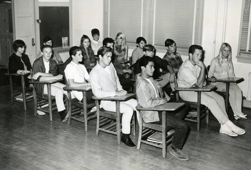 Avalon Schools, grade 11, section II, 1967-1968, Avalon, California (front)