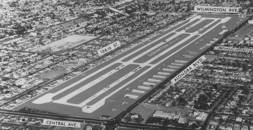 Airport of tommorow rising in Compton area