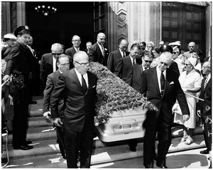 Harry Warner Funeral, 1958