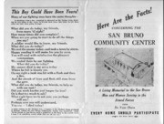 Here Are the Facts Concerning the San Bruno Community Center