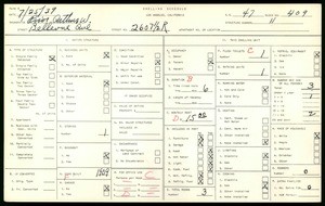 WPA household census for 2607 1/2 BELLEVUE AVE, Los Angeles