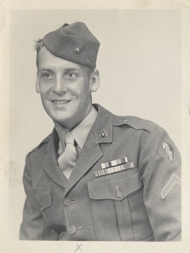 Bob Chandler in uniform