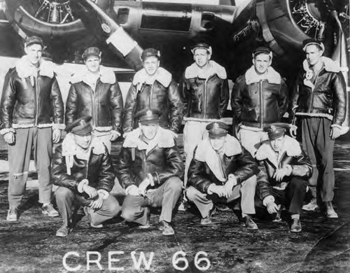 udge Delbert Wong was a veteran of World War II and served as navigator on a B-17. This is a photograph of his B-17 combat crew which flew with the 401st Bombardment Group - 1939-1945