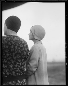 Profile of Anne Lindbergh, Southern California, 1929