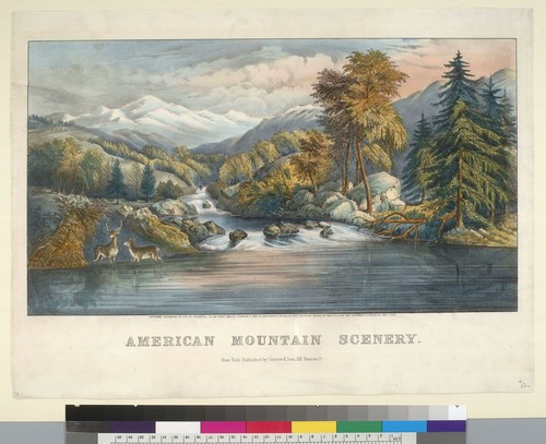 American mountain scenery