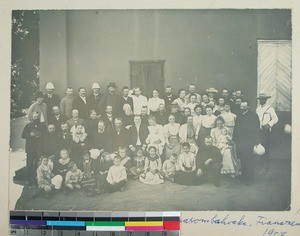 Missionary conference, Imasombahoaka, Fianarantsoa, Madagascar, 1907