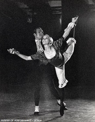 Nancy Robinson and Robert Gladstein in Gladstein's Divertissement, 1967