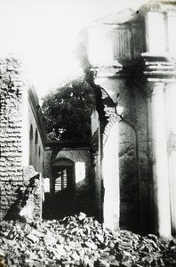 Earthquake damage, India, 1934