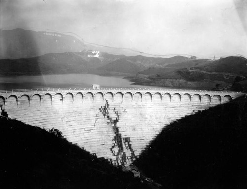 Front view of Mulholland Dam