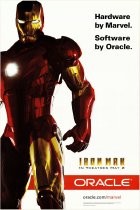 Iron Man motion picture promotional poster