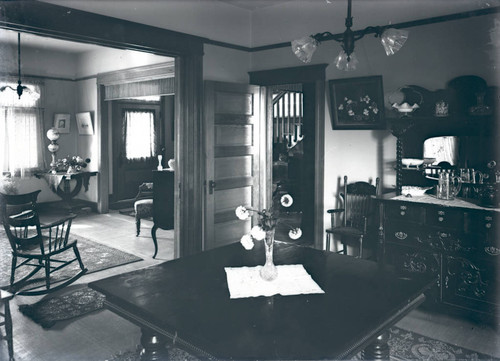 Interior of Hubbard house