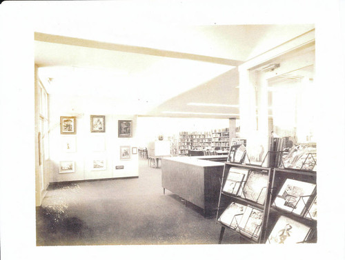 La Habra Library interior