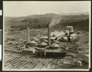 Los Angeles Pressed Brick Company in Alberhill, California, ca.1916-1920