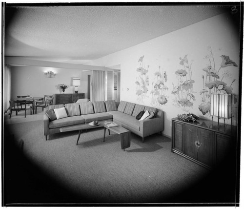Grandview [Estates] Palos Verdes [model houses]. Living room