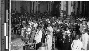 Cathedral interior, Philippines, 1929