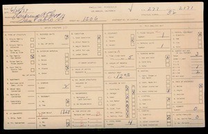 WPA household census for 1506 SAN PABLO, Los Angeles