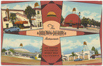 The Brown Derby restaurants, an H. K. Somborn Enterprise, Los Angeles, Hollywood, Beverly Hills, California