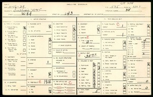 WPA household census for 143 West 84th Street, Los Angeles County