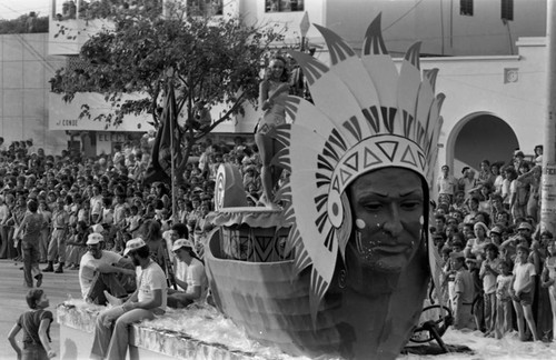 Floats of the Carnaval de Barranquilla, Barranquilla, Colombia, 1977