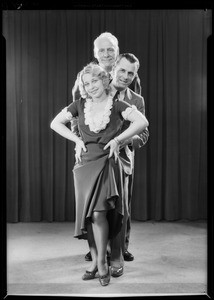 3 dancers, daughter, father, & grandfather, Southern California, 1931