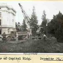 Construction on capitol grounds