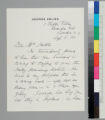 Actor George Arliss writes to GBH