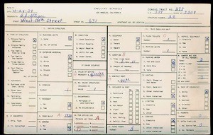 WPA household census for 631 W 119TH ST, Los Angeles County