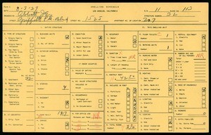 WPA household census for 1525 GRIFFITH PARK BLVD, Los Angeles
