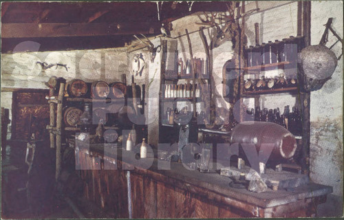 Interior Views of Sutter's Fort, Peter Slater's Saloon